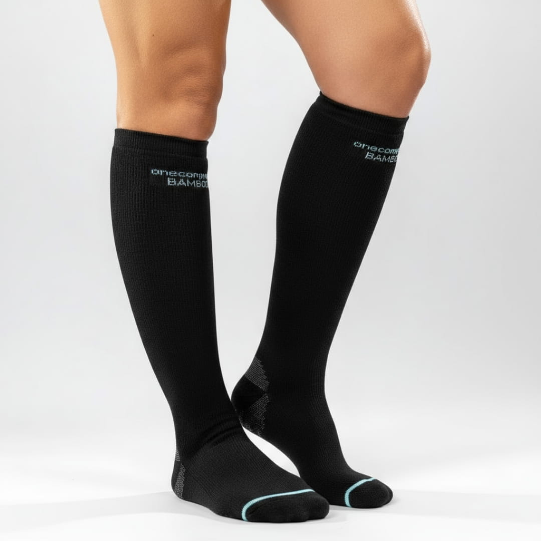 Chaussettes de compression haut de gamme en bambou